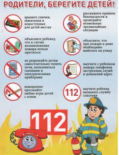 Памятка по пожарной безопасности Памятка по пожарной безопасности.